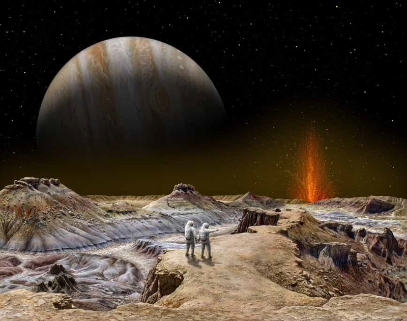 Illustration for article titled An Astounding History of Scientific Space Art from the Past 200 Years